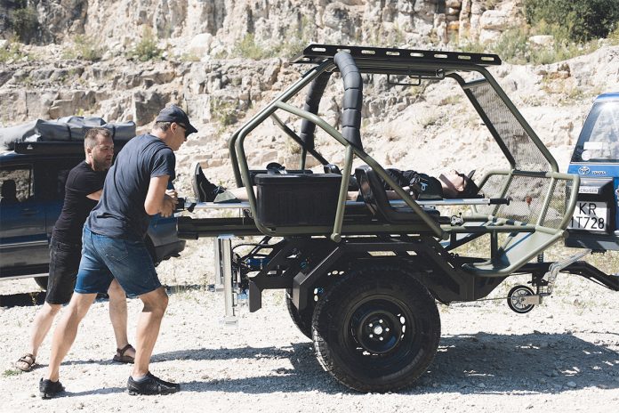 The Life Chariot MEDEVAC Off-road Trailer