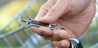 TiSpanner Compact Titanium Adjustable Spanner Multitool