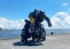 Transforming Archax Mecha Robot