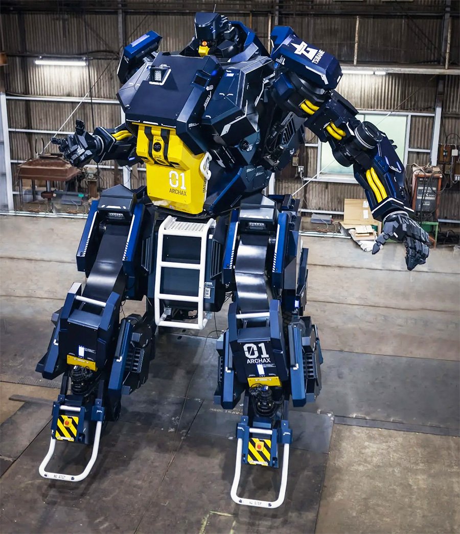 Transforming Archax Mecha Robot Mode