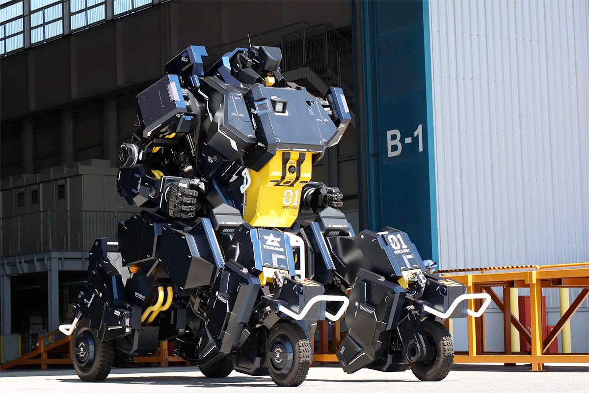 Transforming Archax Mecha Robot Vehicle Mode