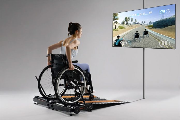 Wheely-X Home Cardio Trainer Wheelchair Users