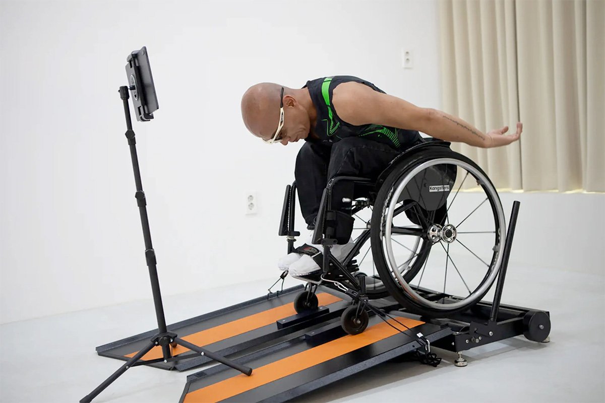 Wheely-X Home Cardio Trainer Wheelchair Users Added Resistance