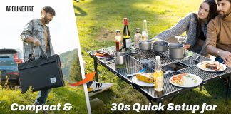 AroundFire Portable Grill Table