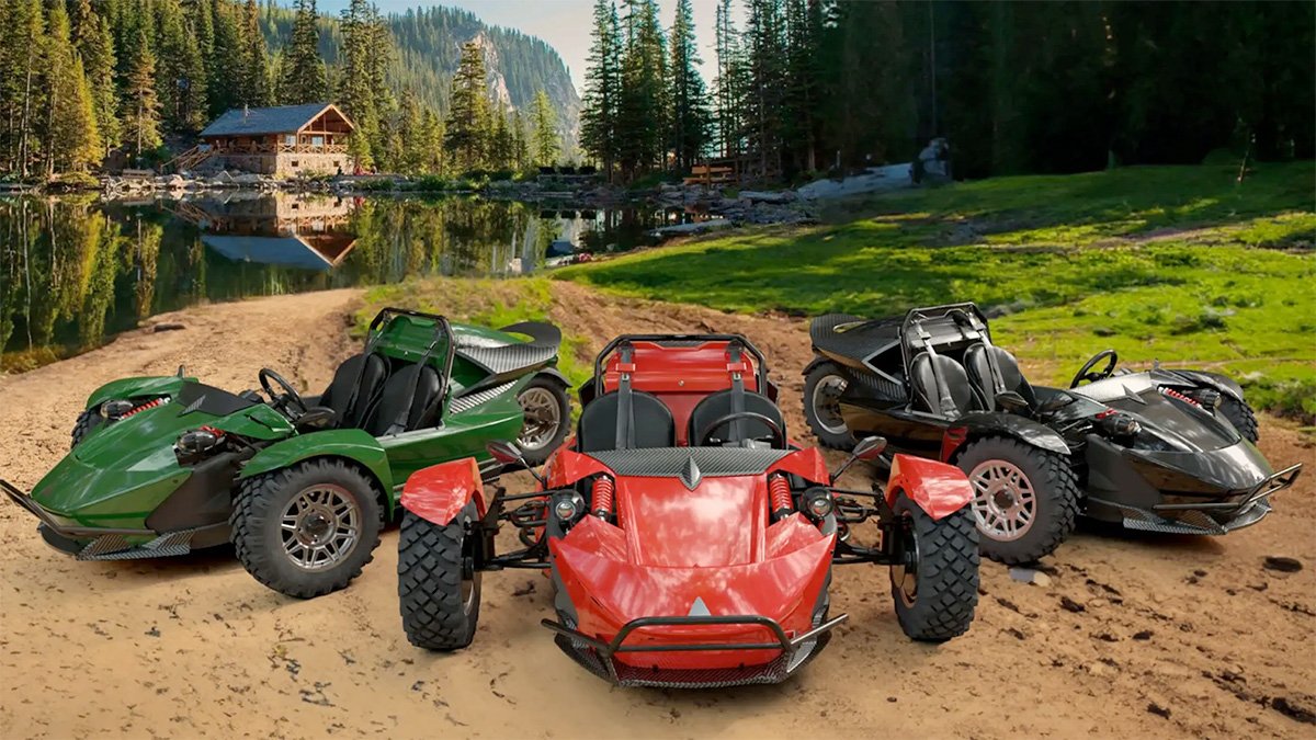 Avvenire Leggera Three-wheeled Roadster EV Multiple Colors