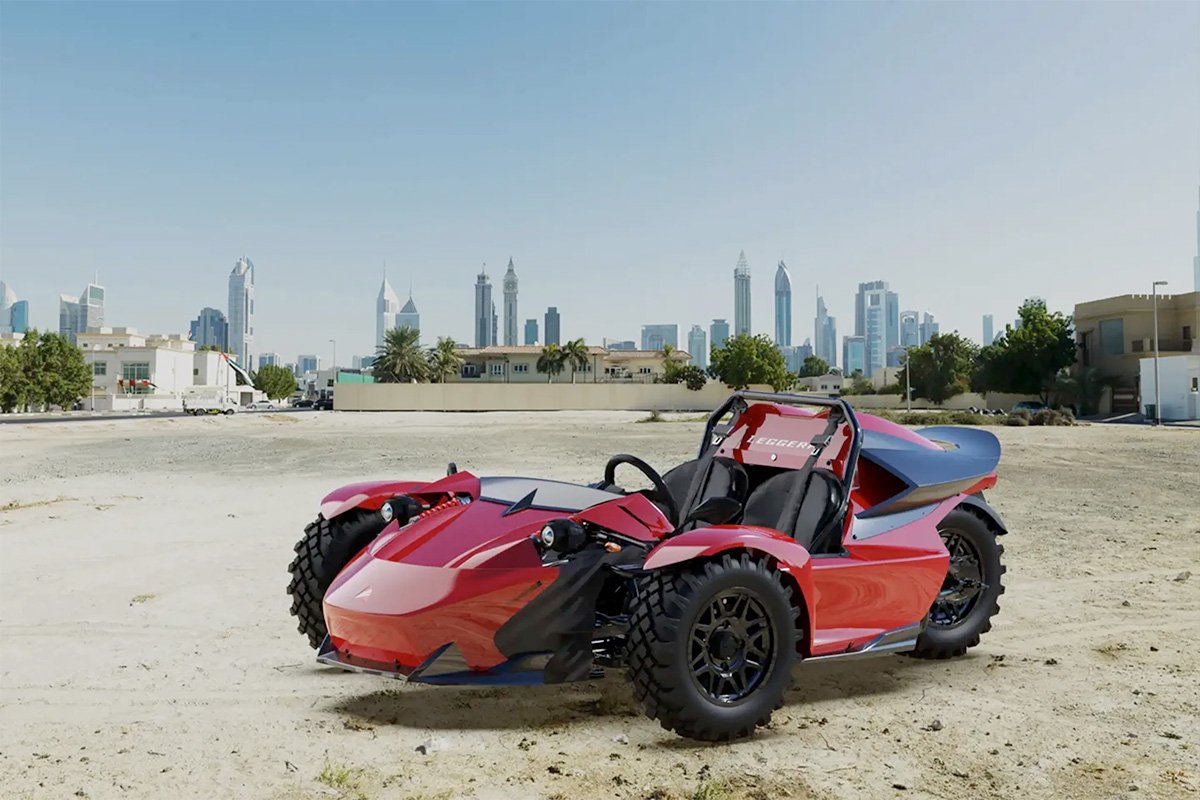 Avvenire Leggera Three-wheeled Roadster EV Off-road
