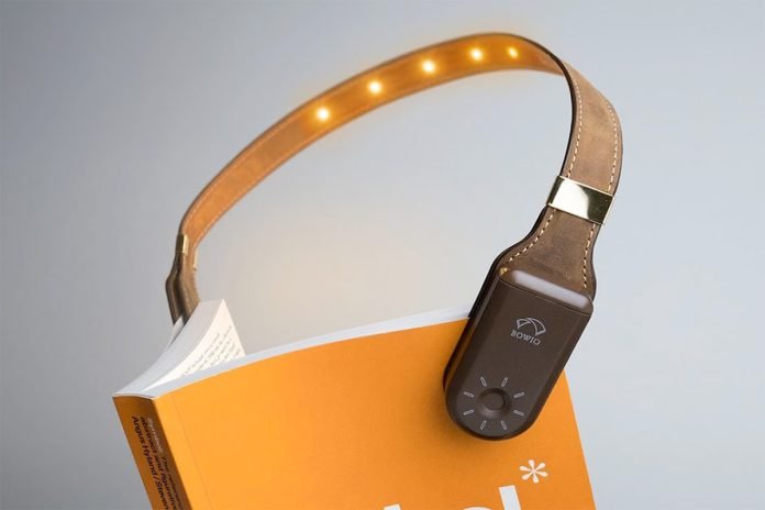 Bowio 2.0 Book-mounted Reading Light
