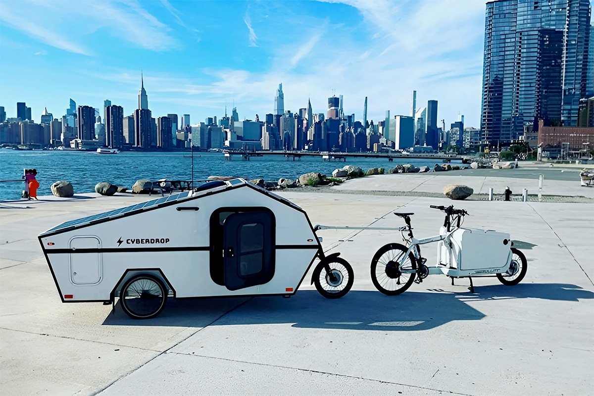Cyberdrop eBike Trailer New York City
