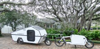 Cybertruck-inspired Cyberdrop eBike Trailer