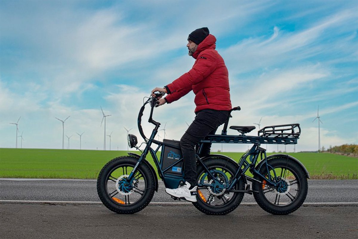 Dolas Defender 250 Cargo eTrike Top Rail