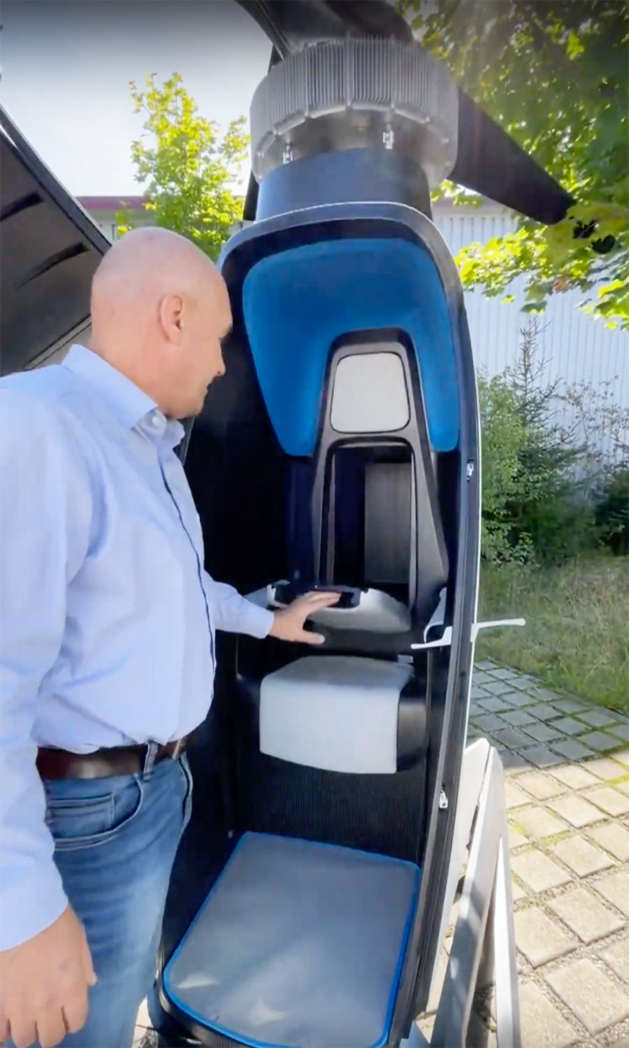 FlyNow Aviation Urban Air Mobility Vehicle Storage