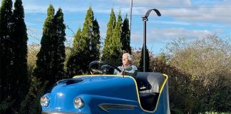 Giant Bumper Car Dan Hryhorcoff