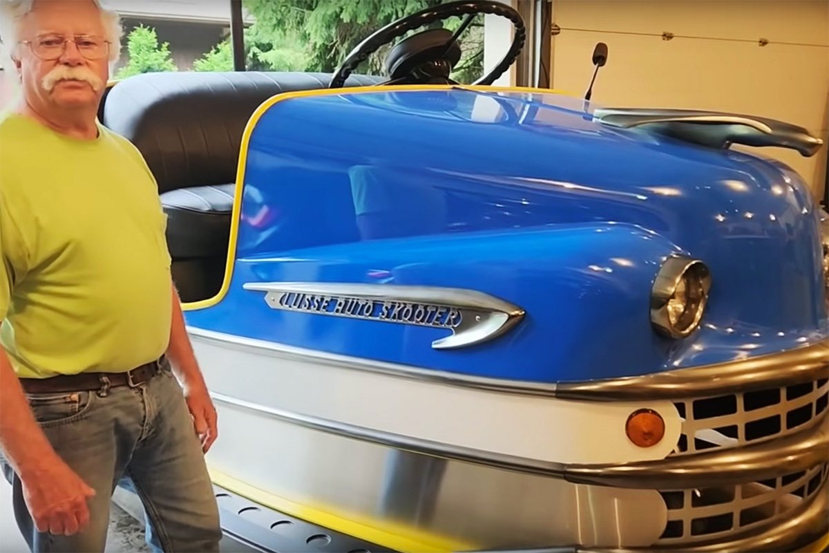 Giant Bumper Car Dan Hryhorcoff Fiber Glass