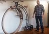 Hubless E-bike Penny Farthing