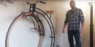 Hubless E-bike Penny Farthing