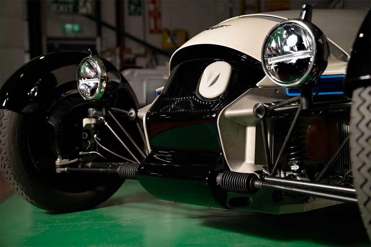 Morgan XP-1 Three-wheeler Prototype Front