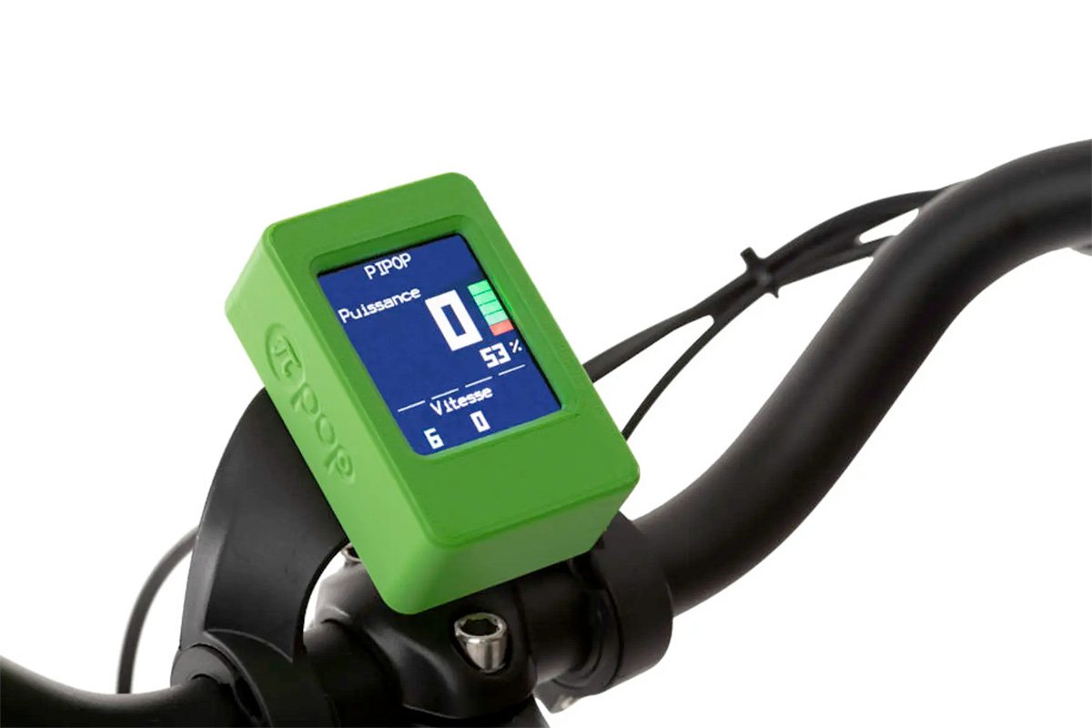 Pi-Pop Third-gen Supercapacitor eBike Colorful Display