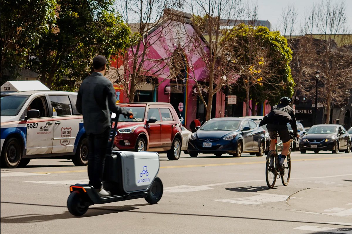 Scootility Electric Cargo Scooter Length