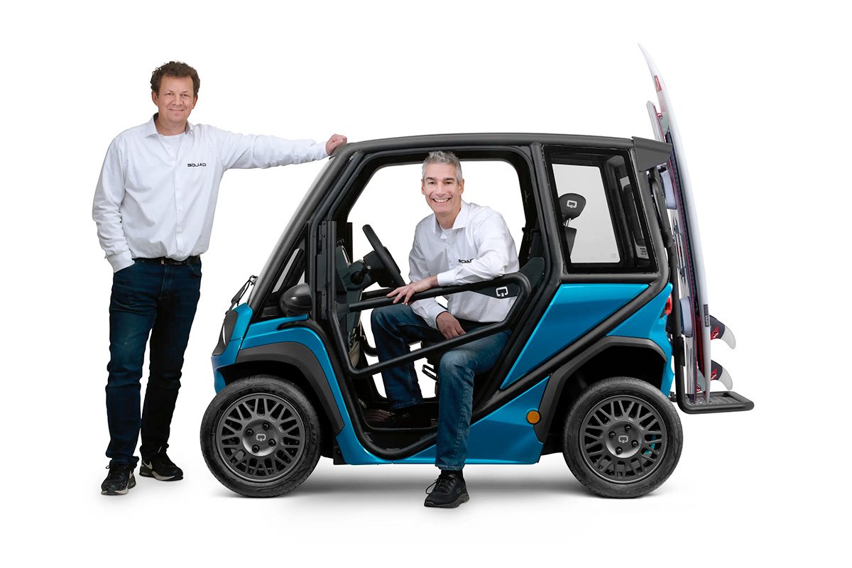 Squad Mobility Solar Buggy Founders