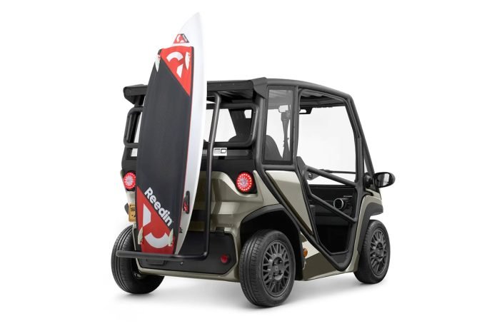 Squad Mobility Solar City microEV 2025 Launch Buggy CES 2024