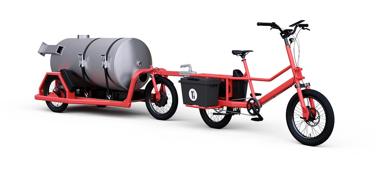 pelicanTrain eBike Cargo Train Craftsmen Industrial