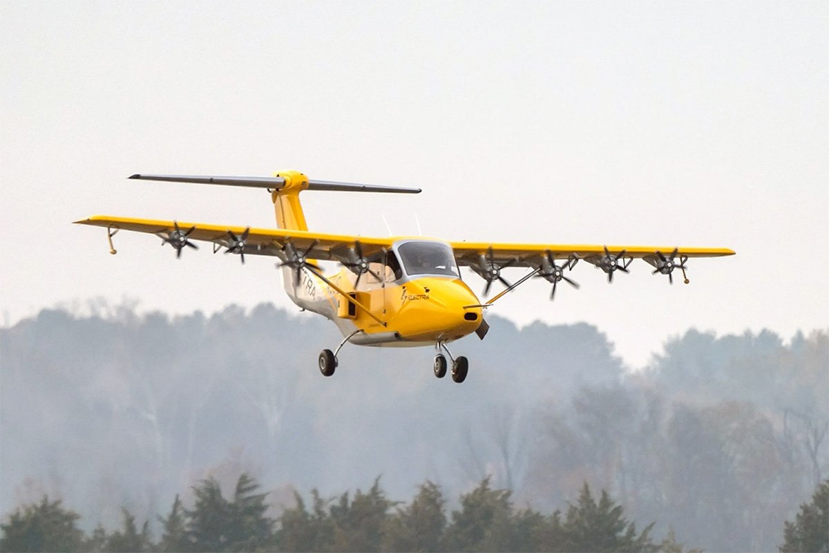 Electra Hybrid-electric STOL Two-seat Demonstrator