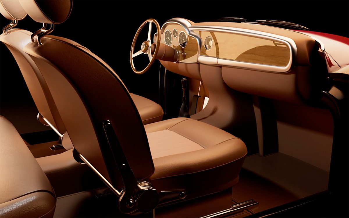 Olympian Model 01 Electric Car Interior