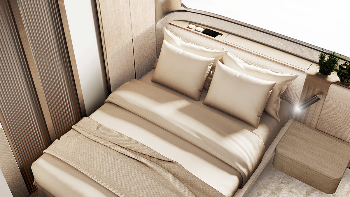 Pininfarina Electric Transformer House RV Bedroom