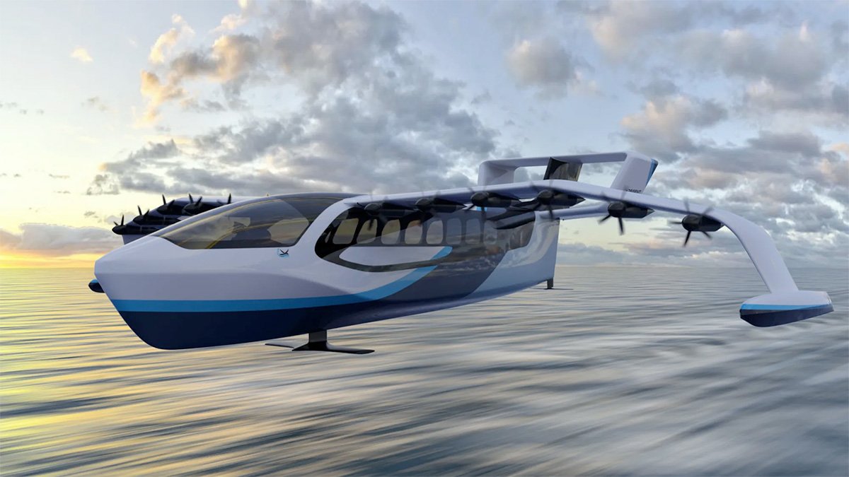 Regent Hydrofoiling Ground-effect Seaglider