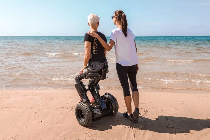 Self-balancing Kim-e Electric Wheelchair