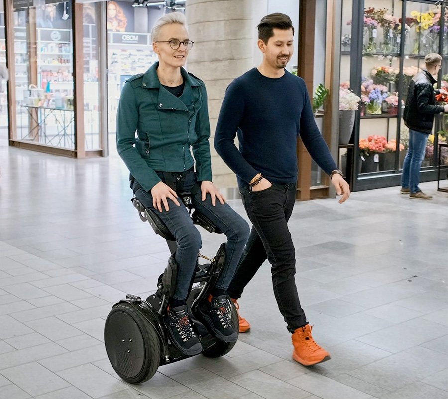 Self-balancing Kim-e Electric Wheelchair Speed