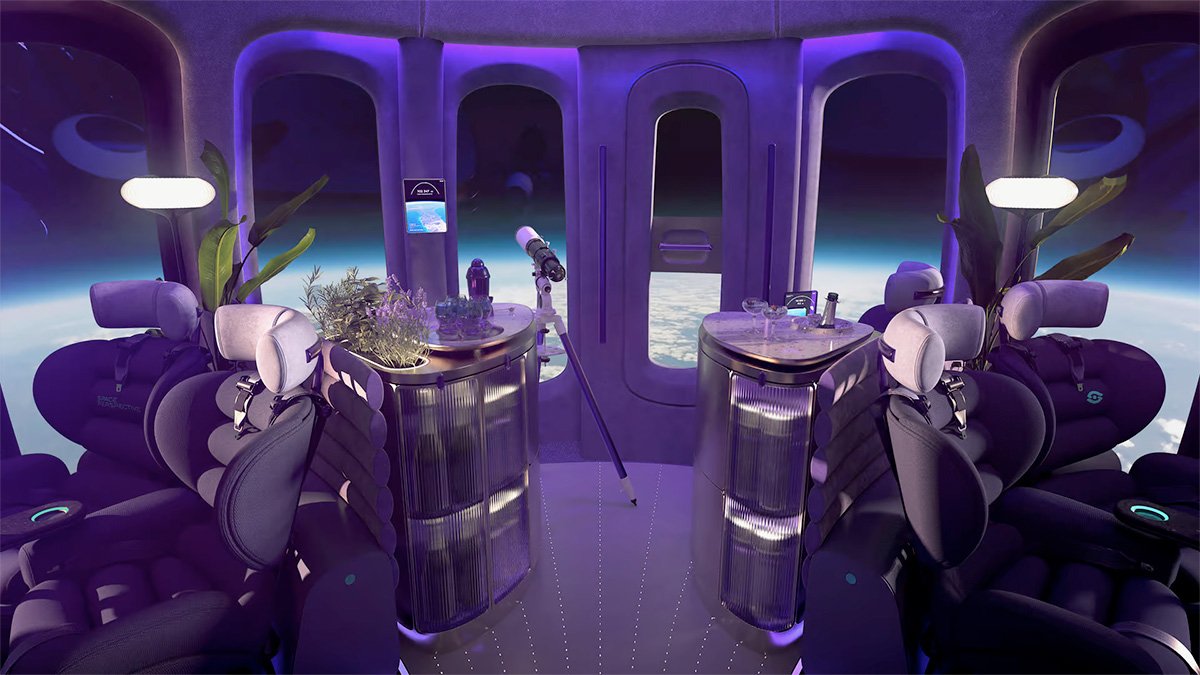 Spaceship Neptune Planned Commercial Version Interior