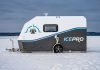 IcePro Fiberglass Trailer Ice Fishing Hut