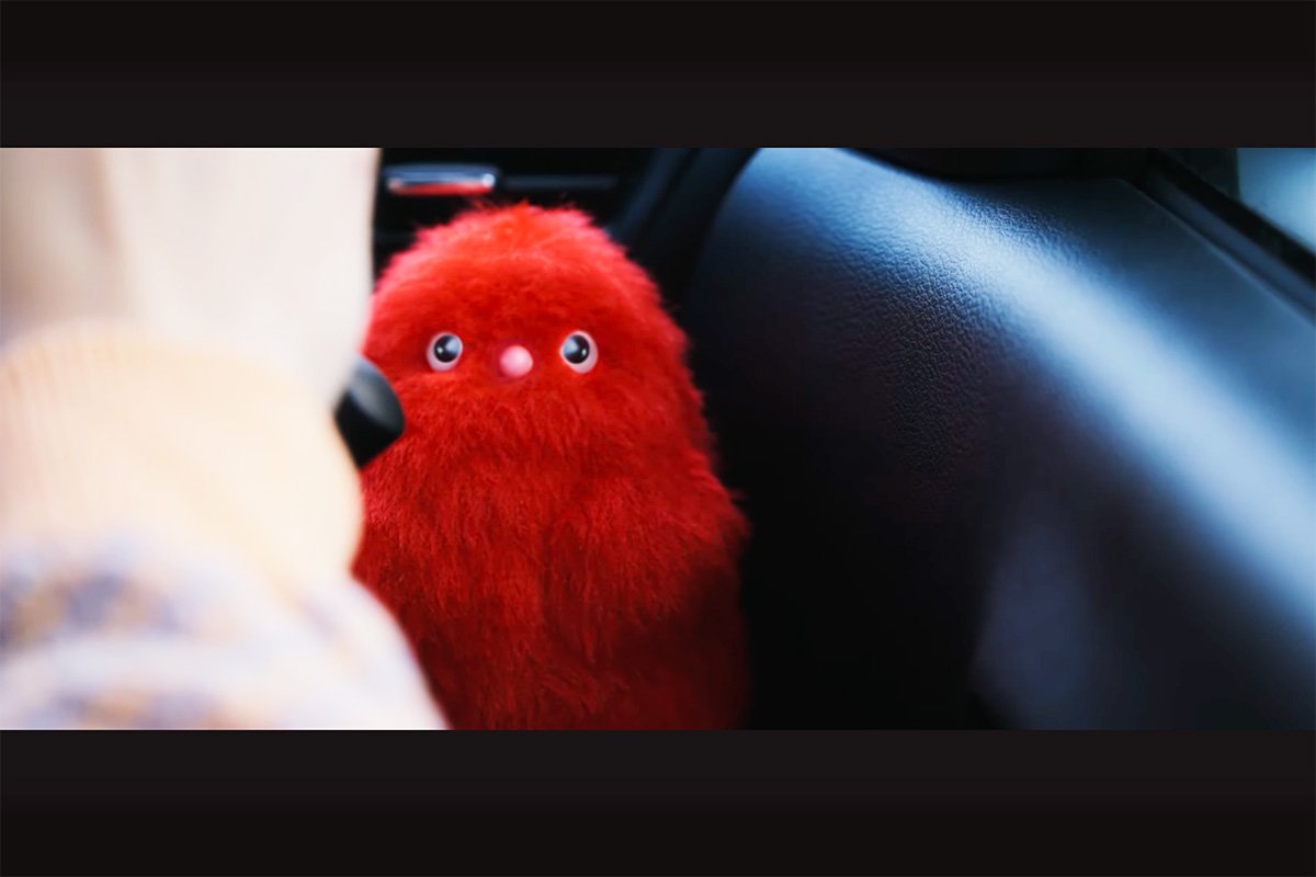 Nissan Furry Iruyo Babysit Car Robot Dashboard