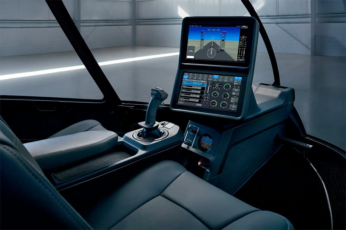 Skyryse One Helicopter Controls