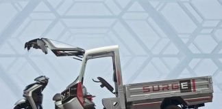 Surge S32 Electric Auto-rickshaw Detachable Scooter Hybrid