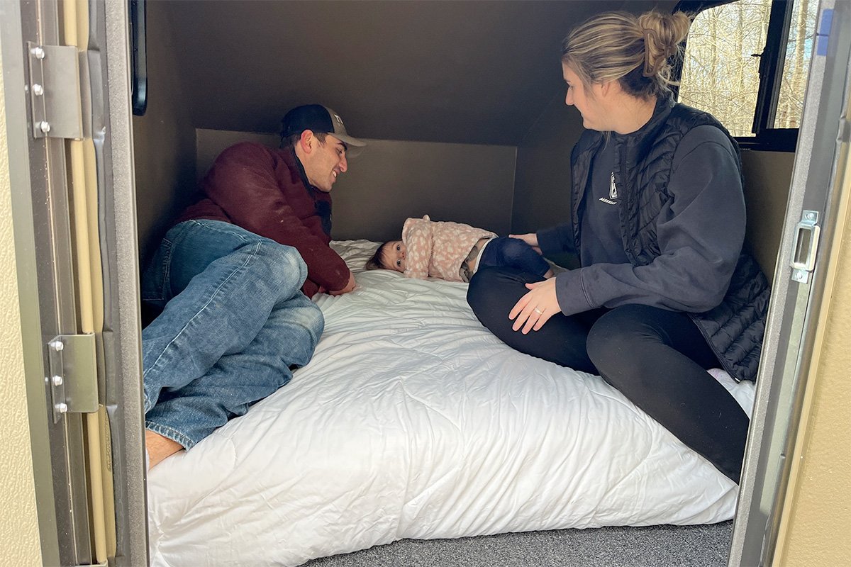 Tusca Outdoors HitchHiker Camper Interior Space