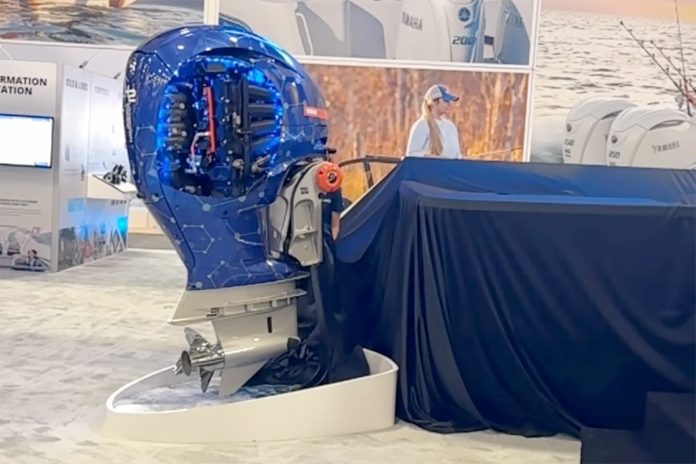 Yamaha World-first Hydrogen Outboard Prototype Boat