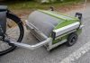 Bike Lane Sweeper Motorized Trailer Pick-Up Version