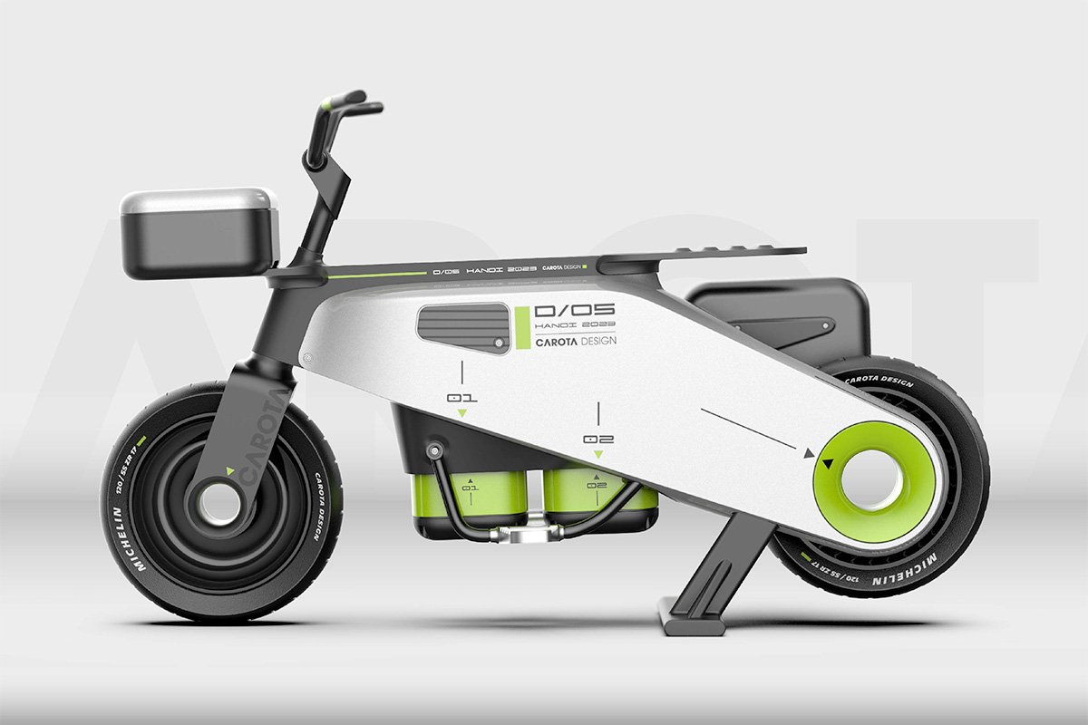 D05 Electric Delivery Scooter Concept