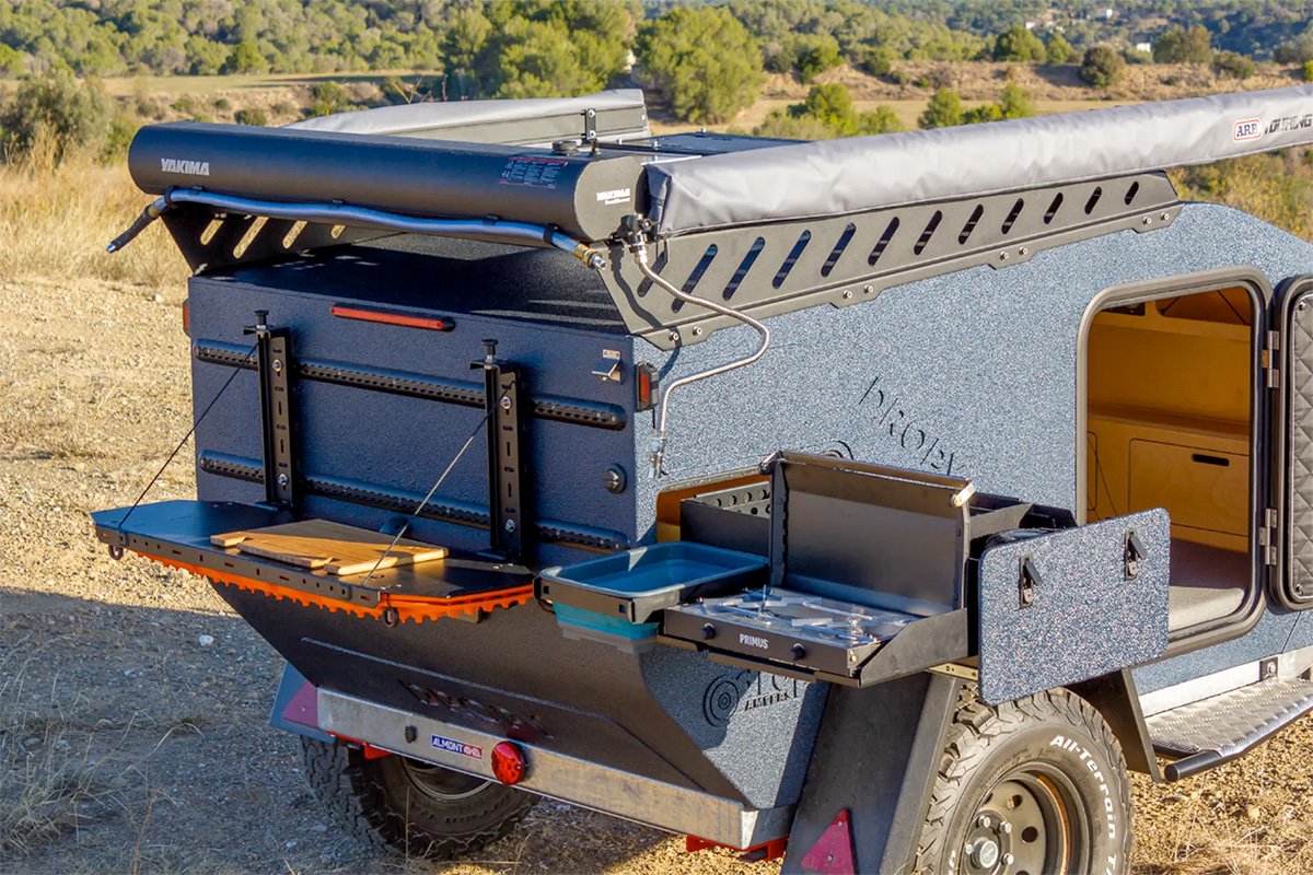 Dropy All-terrain Teardrop Micro-camper Multi-functional Kitchen