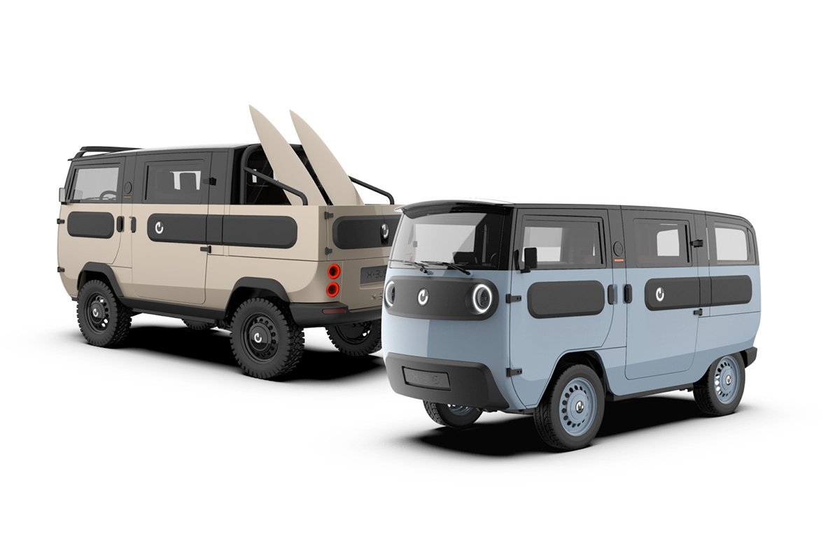 ElectricBrands XBus Modular EV Chassis Variants