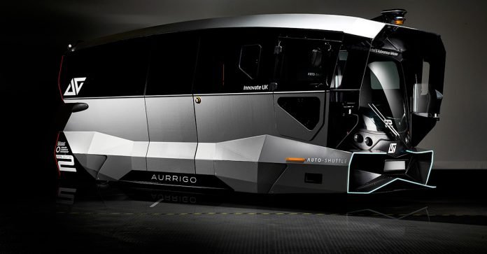 Fully Autonomous Aurrigo Auto-Shuttle