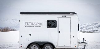 Tetravan Luxurious Cargo Trailer Conversion