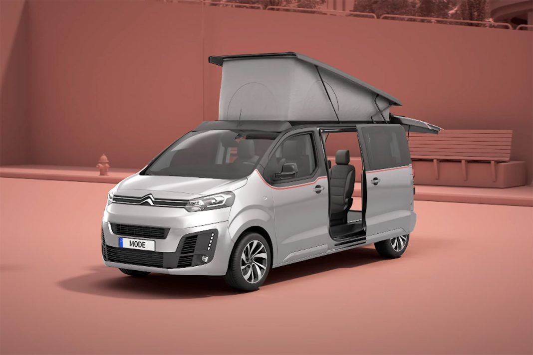 Modular Rv Pods Modular mini-camper transforms from 8-seat MPV to RV with stackable pods