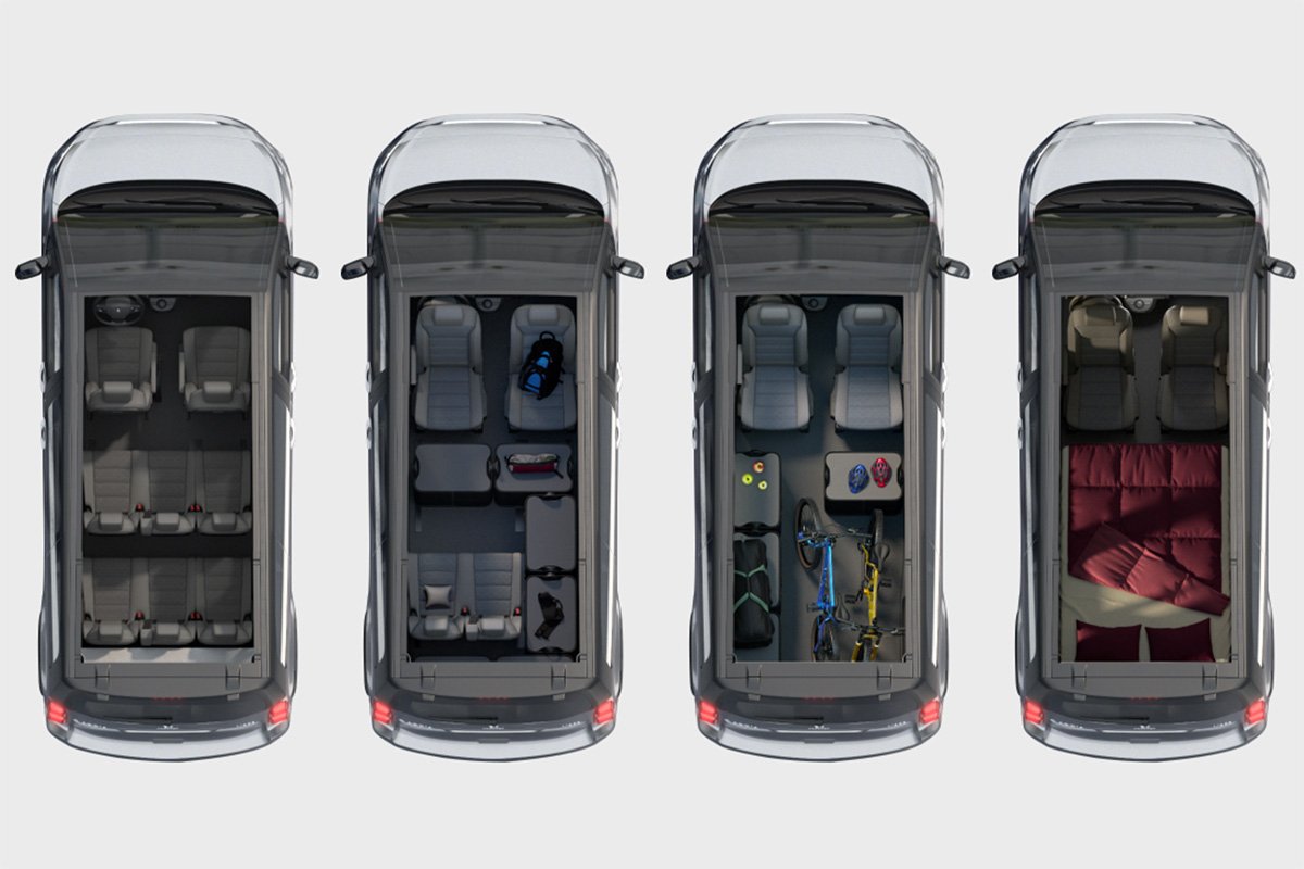 Adria Mode Modular Camper Van Layouts