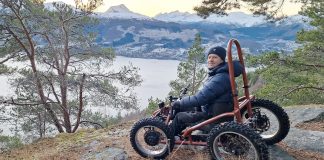 All-terrain Exoquad for Wheelchair Users