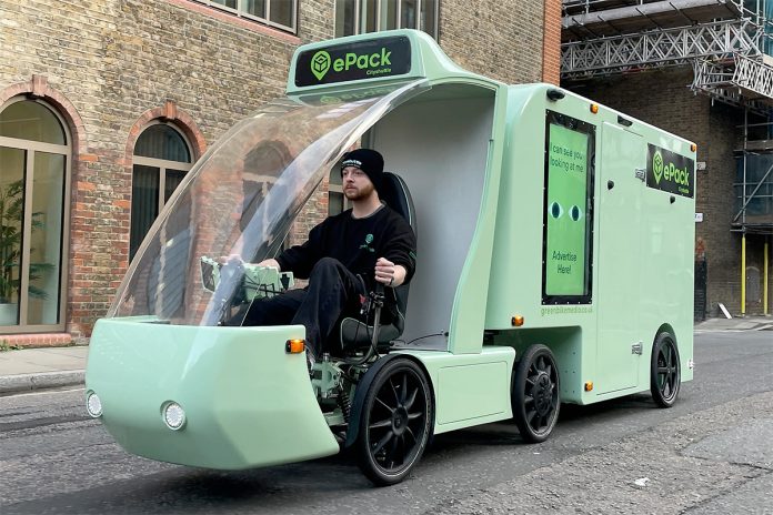 CityShuttle ePack Semi-trailer e-Cargo Bike