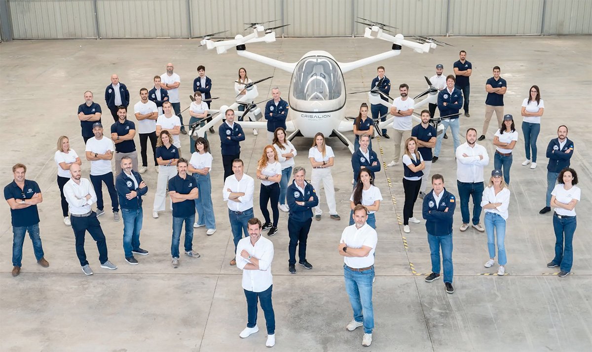 Crisalion FlyFree eVTOL Team