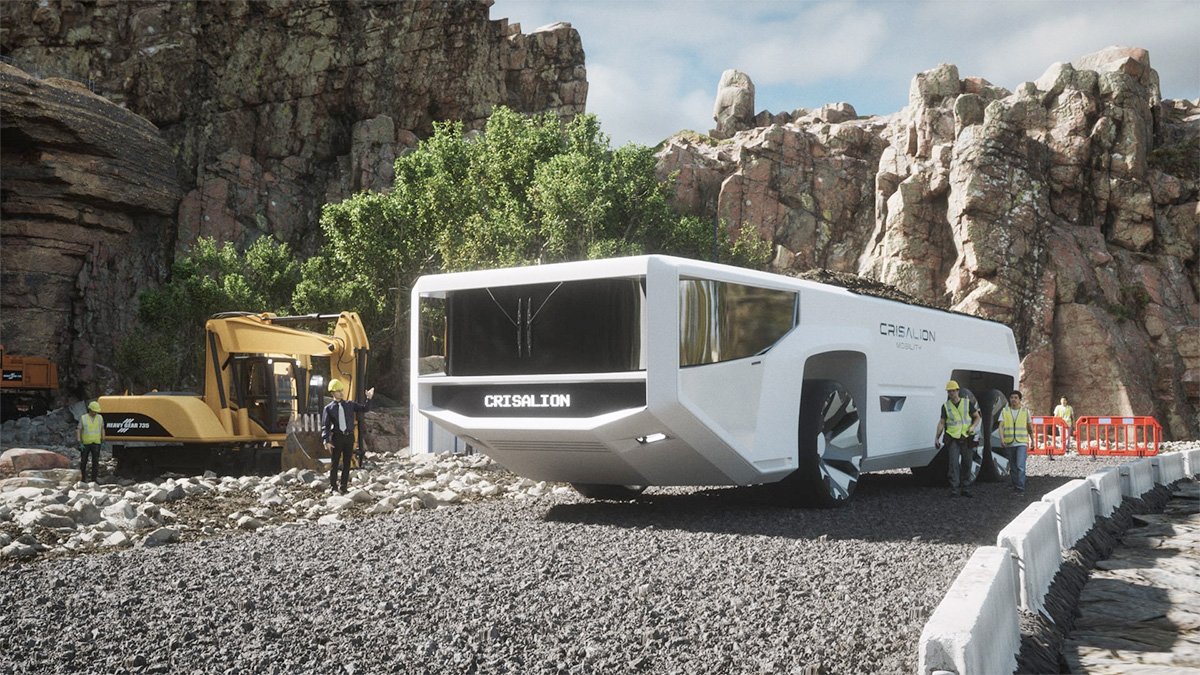 Crisalion Ground Vehicle Mining Truck